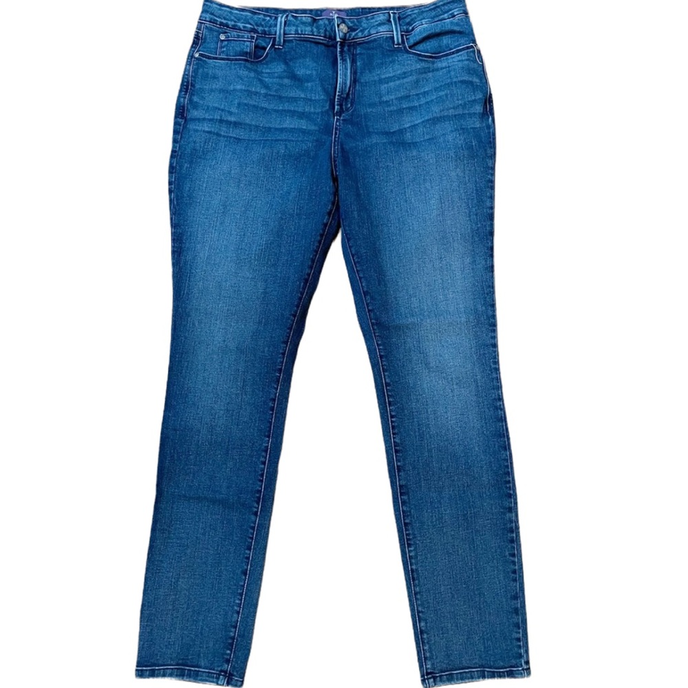 NYDJ Not Your Daughter Women’s Super Skinny Jeans Size 16 Inseam 30” EUC